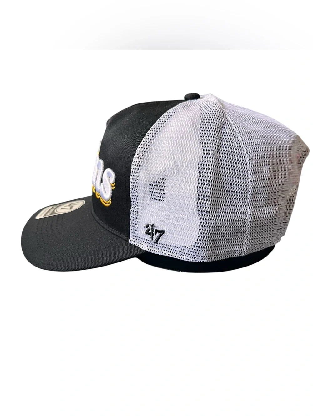 47 Brand Boston Bruins Hitch Trucker Hat Adjustable Snapback NWT NHL Cap